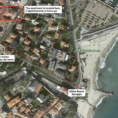 350mt Sea Trilocale With Balcony E Free Parking